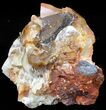Hematite Calcite Crystal Cluster - China #50152-1